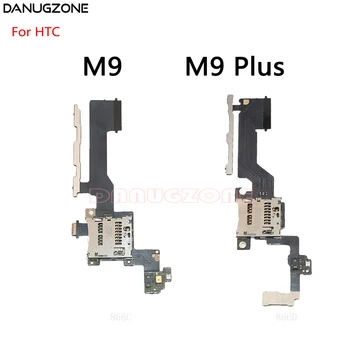 Objem Tlačidlo snímania a Pamäťovej Karty SD Slot Držiak Flex Kábel Pre HTC One M8 M8X M8Y M8W M8T M8S M9 Plus
