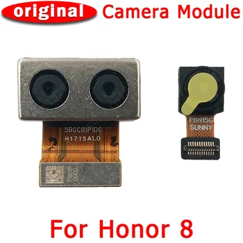 Originálne Predné Parkovacia Zadná Kamera Pre Huawei Honor 8 Hlavné Zadok Smerom Čelnej Kamery Modul Flex Výmena Náhradných Dielov