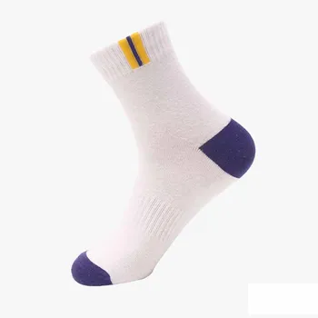 Pánske Ponožky Bavlna Veľkosť 44 45 46 47 Business Dlhé Ponožky Priedušná Dezodorant Veľká Veľkosť Módne Vysokej Kvality Nadrozmerná Sox