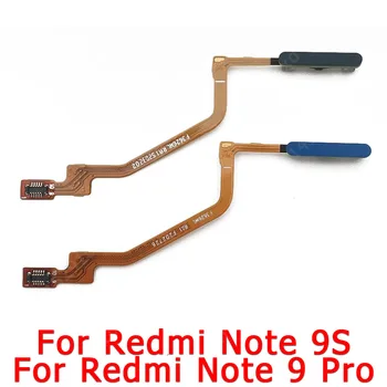 Pôvodný pre Xiao Redmi Poznámka 9 Pro 9S Note9 9Pro snímač Odtlačkov prstov tlačidlo domov páse s nástrojmi flex kábel výmena Náhradných Dielov