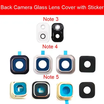 Späť Zadný Fotoaparát Sklo Objektívu S Nálepkou Lepidlo Pre Samsung Galaxy Note 3 4 5 Kryt Objektívu Flex Páse S Nástrojmi Náhradné Diely